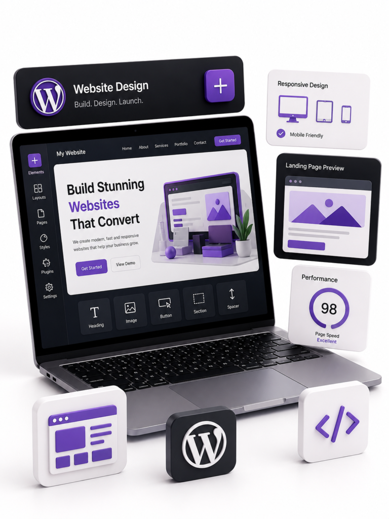 WordPress Website & Landing Page
